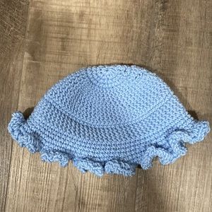 Cute blue summer hat!